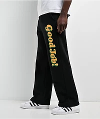 Midnight Organic Good Job! Black Sweatpants