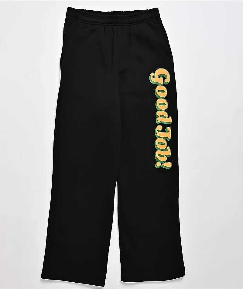 Midnight Organic Good Job! Black Sweatpants