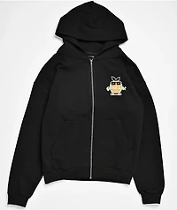Midnight Organic Good Job! Black Zip Hoodie