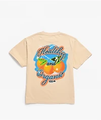 Midnight Organic Healthy Airbrush Cream T-Shirt