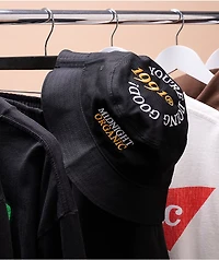Midnight Organic Healthy Grey Wash Bucket Hat