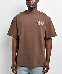 Midnight Organic It's Organic Brown T-Shirt