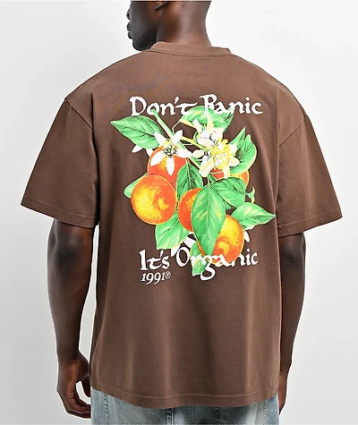 Midnight Organic It's Organic Brown T-Shirt