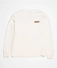 Midnight Organic Market White Long Sleeve T-Shirt