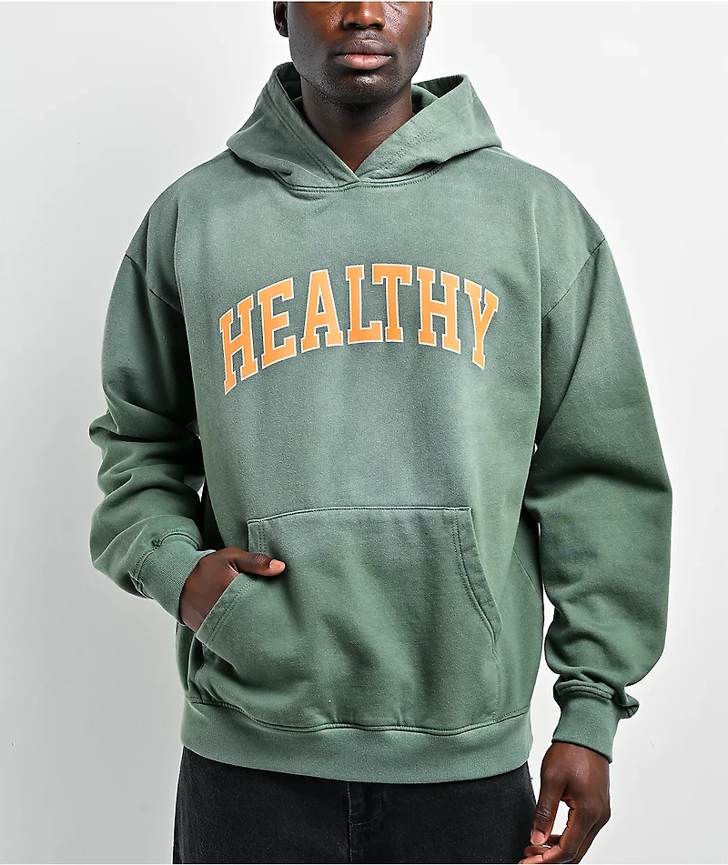 Midnight Organic Mr. Healthy Green Hoodie