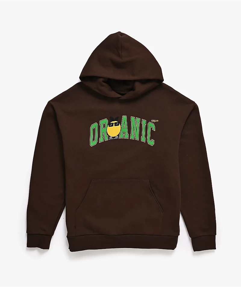 Midnight Organic Mr. Midnight Brown Hoodie