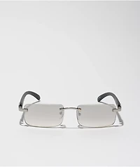 Migos Bling Grey Frameless Sunglasses
