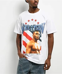Mike Tyson All American Hero White T-Shirt
