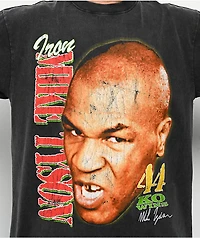 Mike Tyson Around The World Black Wash T-Shirt