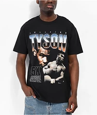 Mike Tyson Chrome Heavyweight Champ Black T-Shirt