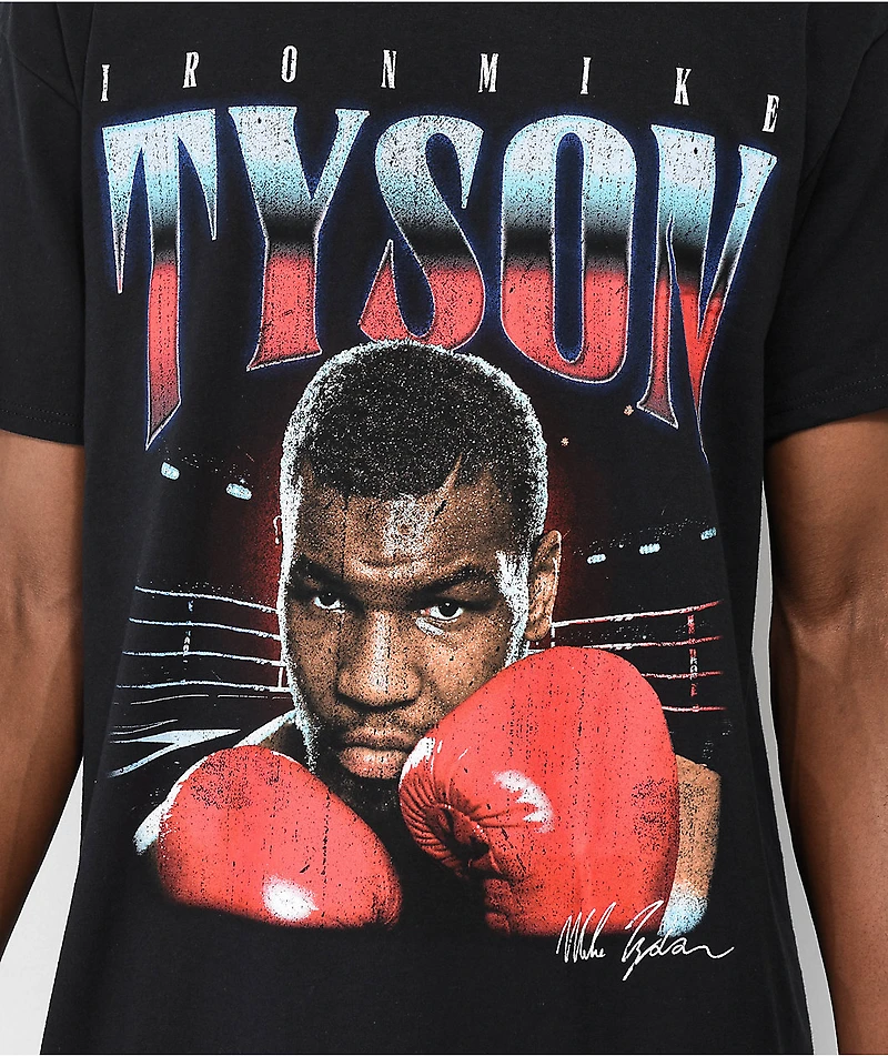 Mike Tyson The Ring Black T-Shirt