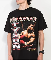 Mike Tyson Left Hook Black T-Shirt