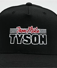 Mike Tyson Outline Black Snapback Hat