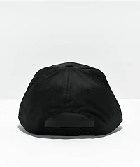 Mike Tyson Outline Black Snapback Hat