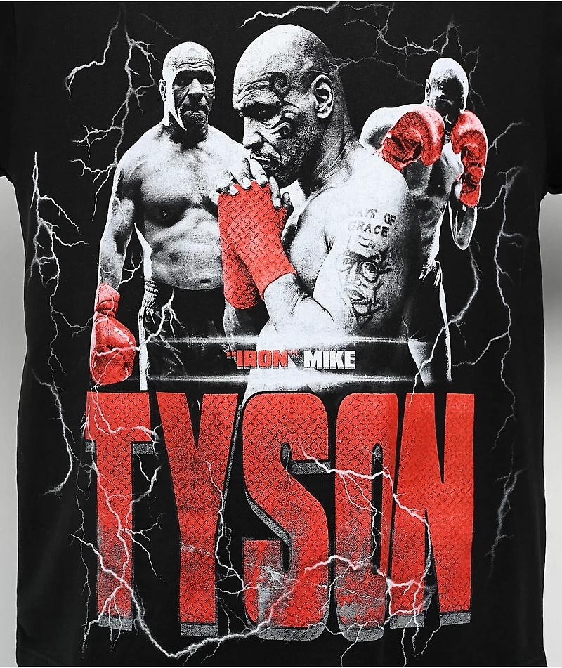 Mike Tyson Shatter Black T-Shirt