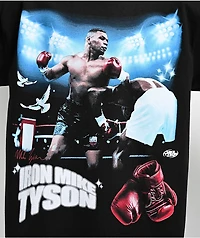 Mike Tyson Surreal Ringside Black T-Shirt