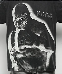 Mike Tyson Wind Up Black Wash T-Shirt