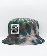 Milkcrate Blue & Green Tie Dye Bucket Hat