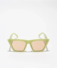 Milky Green Cat Eye Sunglasses