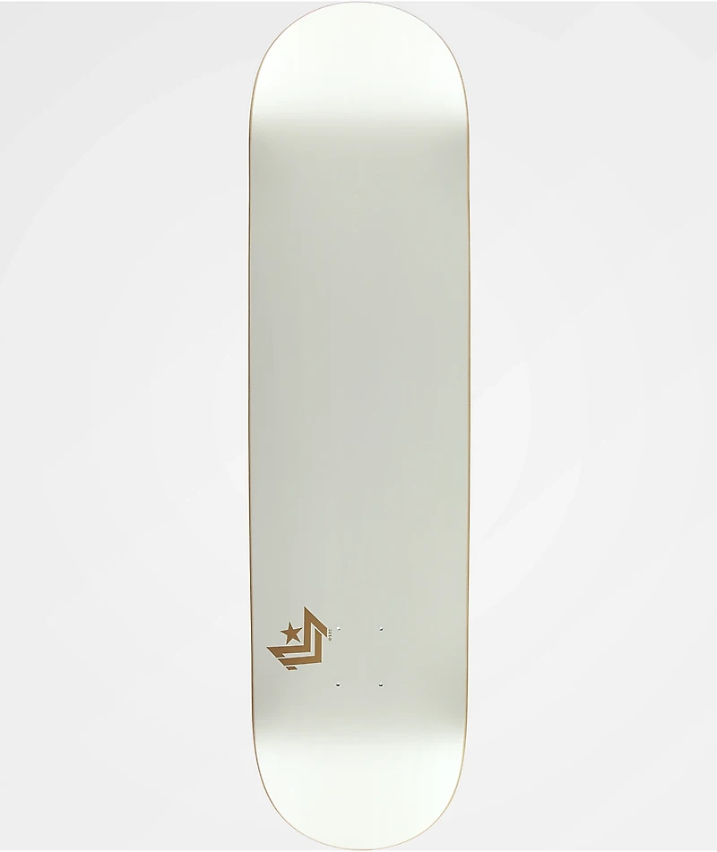 Mini Logo Chevron White 8.5" Skateboard Deck