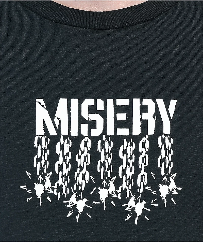 Misery Worldwide Flail Black T-Shirt