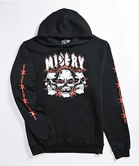 Misery Worldwide Triple RIP Black Hoodie