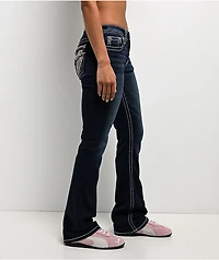 Miss Me Wing Medium Blue Wash Bootcut Jeans