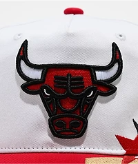 Mitchell & Ness Chicago Bulls Shooting Stars White & Red Snapback Hat