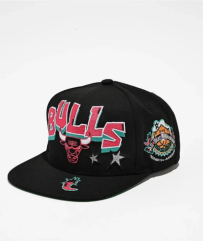 Mitchell & Ness Chicago Bulls Stars Select Black Snapback Hat