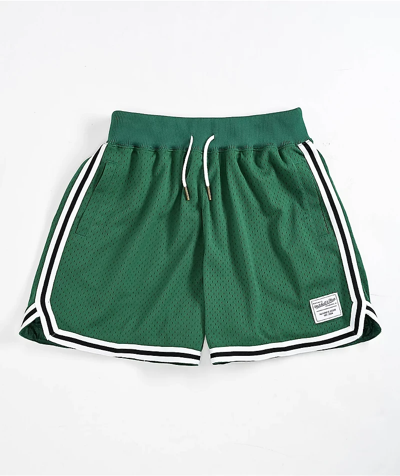 Mitchell & Ness Game Day 2 Green Mesh Shorts