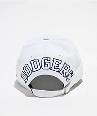 Mitchell & Ness LA Dodgers Back Burst White Strapback Hat
