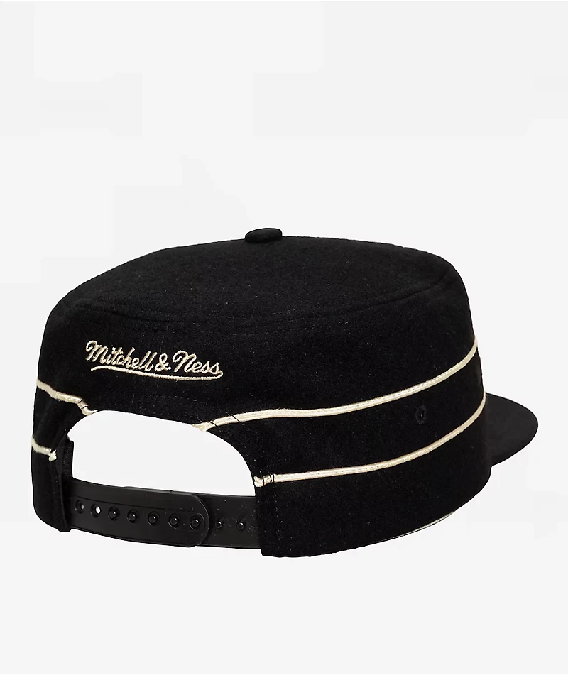 Mitchell & Ness LA Dodgers Pill Box Black Snapback Hat