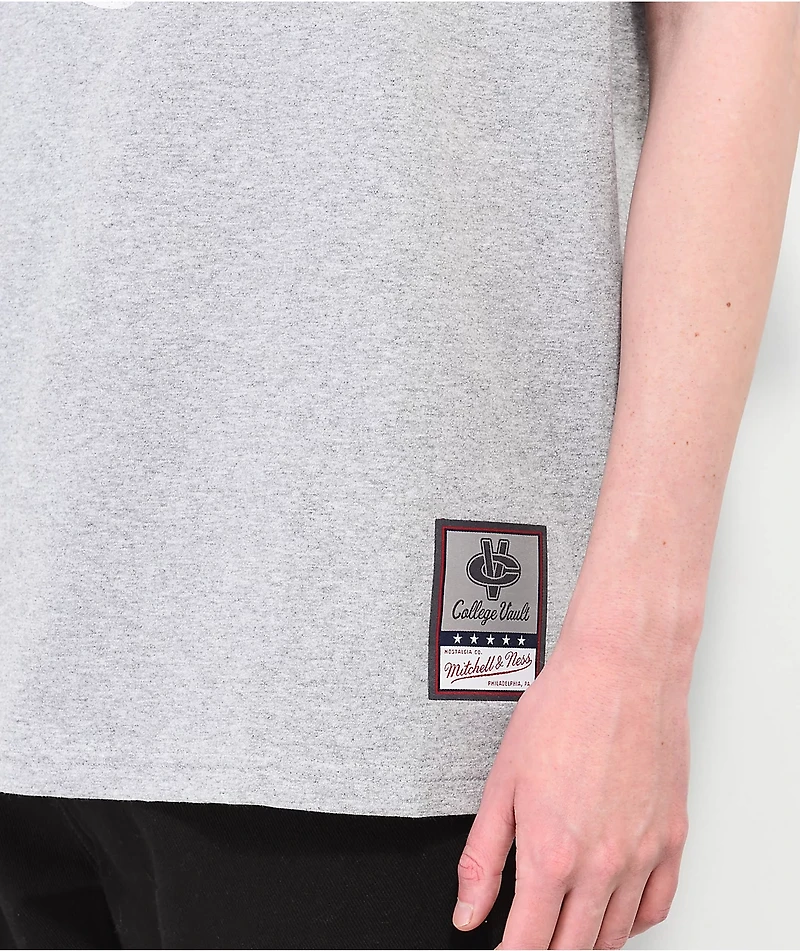 Mitchell & Ness LSU Vintage Grey T-Shirt
