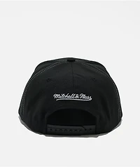 Mitchell & Ness New York Yankees Trifecta Black Snapback Hat