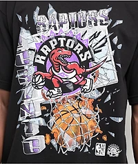 Mitchell & Ness Raptors Shatter Black T-Shirt