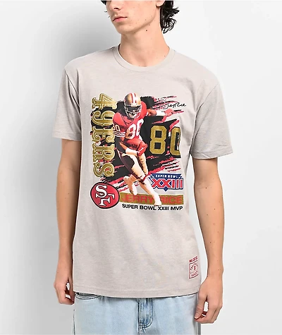 Mitchell & Ness San Francisco 49ers Jerry Rice White T-Shirt