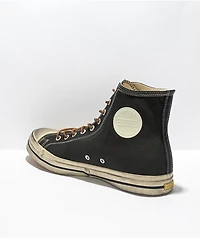 Mitchell & Ness x Hood Conference High Cut Black White Top Shoes