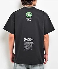 Mitchell & Ness x LRG Celtics Wild Art Black T-Shirt