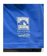 Mitchell & Ness x MLB LA Dodgers Blue T-Shirt