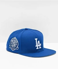 Mitchell & Ness x MLB Los Angeles Dodgers Blue Snapback Hat