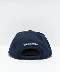 Mitchell & Ness x MLB New York Yankees Blue Snapback Hat