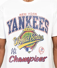 Mitchell & Ness x MLB New York Yankees World Series White T-Shirt