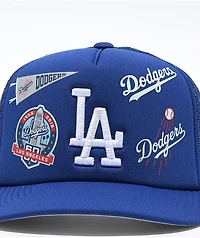 Mitchell & Ness x MLB Overload Los Angeles Dodgers Blue Trucker Hat