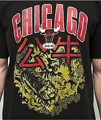 Mitchell & Ness x NBA Bulls Chinese New Year Black T-Shirt