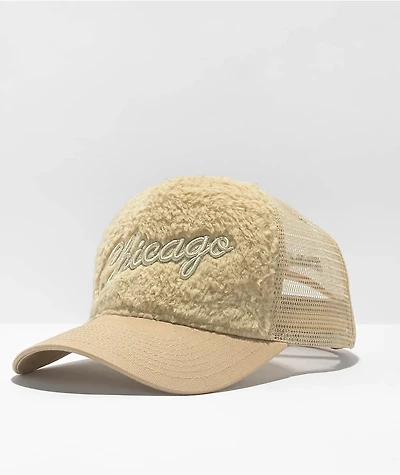 Mitchell & Ness x NBA Chicago Bulls Sherpa Trucker Hat