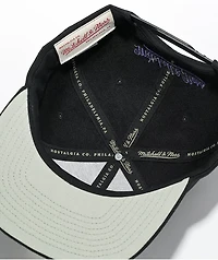 Mitchell & Ness x NBA Lakers Basic Black Snapback Hat
