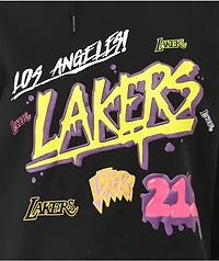 Mitchell & Ness x NBA Lakers Black Hoodie