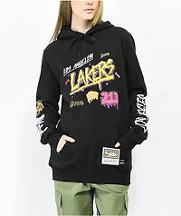 Mitchell & Ness x NBA Lakers Black Hoodie