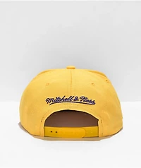 Mitchell & Ness x NBA Lakers Glow Gold Snapback Hat