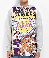Mitchell & Ness x NBA Los Angeles Lakers Energy Purple Basketball Jersey
